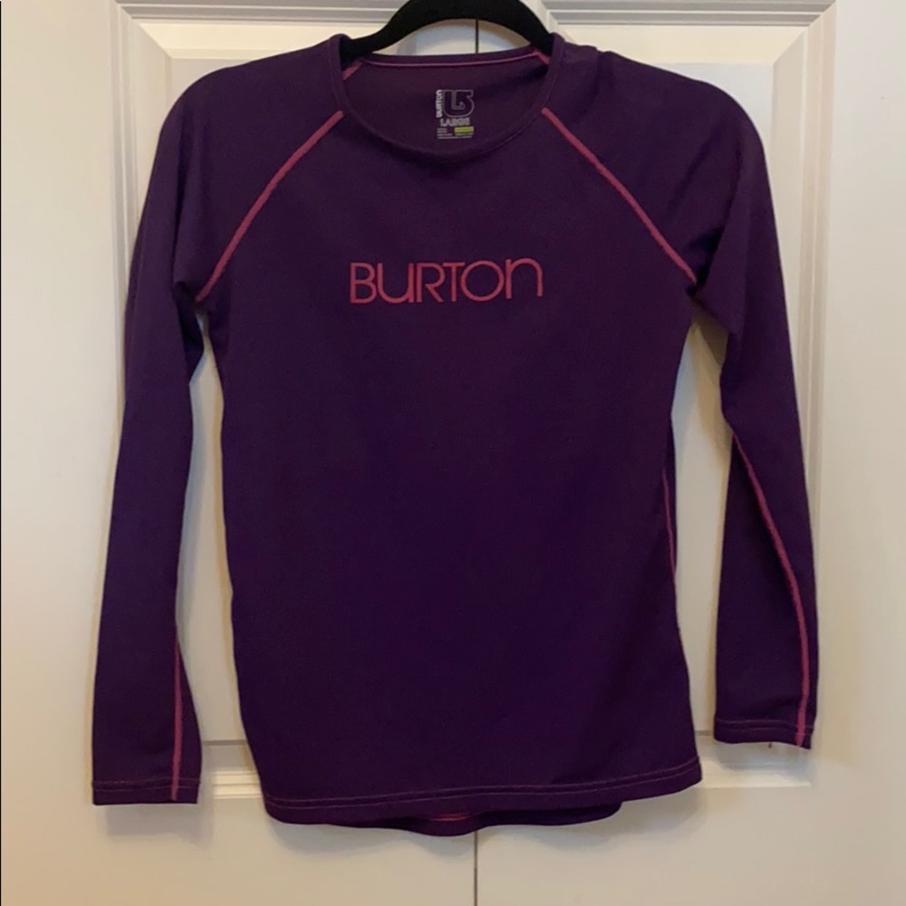 Burton Purple Base Layer Set